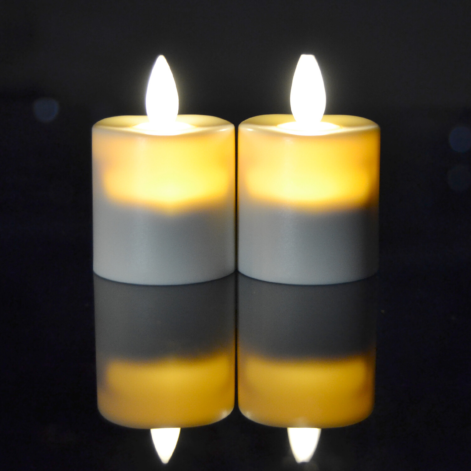 Luminara LED Night Rechargeable Flameless Tea Light Candle with