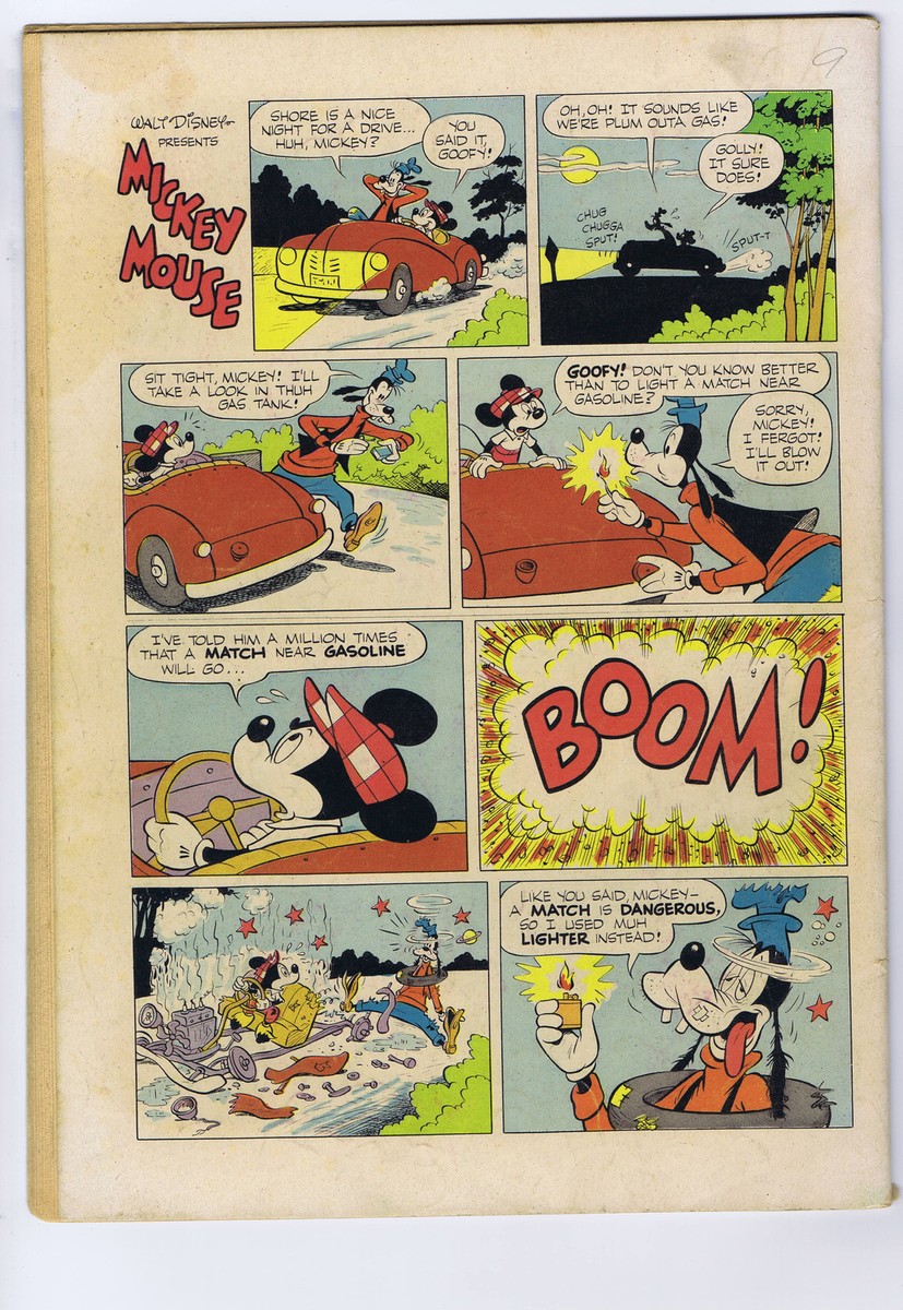 Mickey Mouse F.C. #401 Dell 1952 | eBay