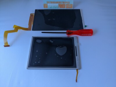 OEM Nintendo New 2DS XL 2DSXL Top + Lower Bottom LCD Display Screen ...