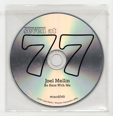 (KB320) Joel Mellin, Be Here With Me - 2017 DJ CD