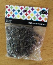 Tree House Studio TWO TONE BROWN - MINI-CURL HAIR Accessory 336366 - NEW