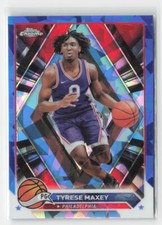 Tyrese Maxey 2023-24 Topps Chrome Sapphire #33