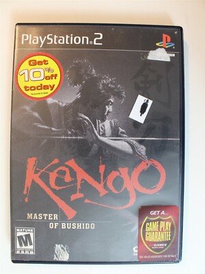 Kengo: Master of Bushido #243 (PlayStation 2, 2001) 650008399011|