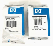 Genuine 2-Pack HP 95/98 Black  Tri-Color Ink CB327FN 140 NEW No Box 