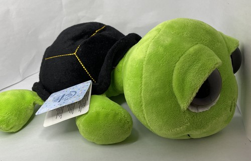 big eyed stuffed turtle