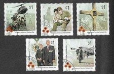 Australia 2016-Vietnam War  set fine used cto