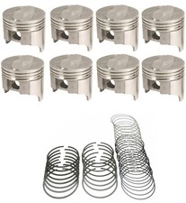 Sealed Power .140 Dome Pistons8cast Rings 1966-69 Chevy Bb 427 335390hp 030