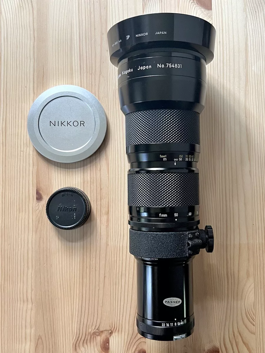 Nikon Nikkor 50-300mm F4.5 AI Manual Focus Telphoto Zoom F Mount