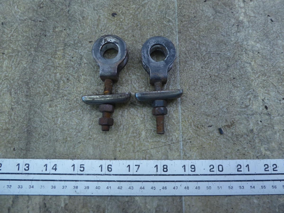 1977 Kawasaki KE250 B Enduro K289-1) rear wheel chain adjusters