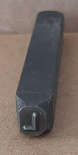 Young Bros. Gruv-Grip 1/8" Steel Letter "L" Stamps Individual Replacement 03273L - Picture 3 of 3
