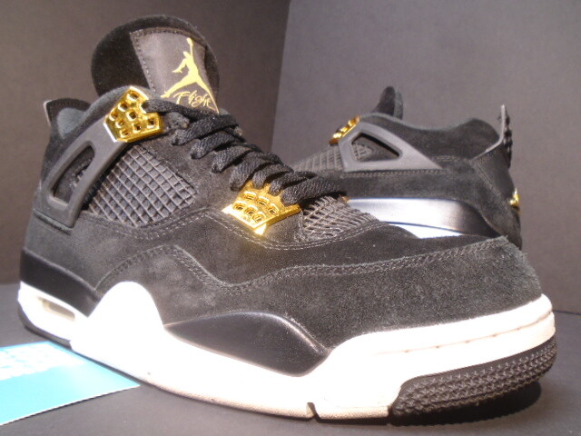 jordan retro 4 royalty black