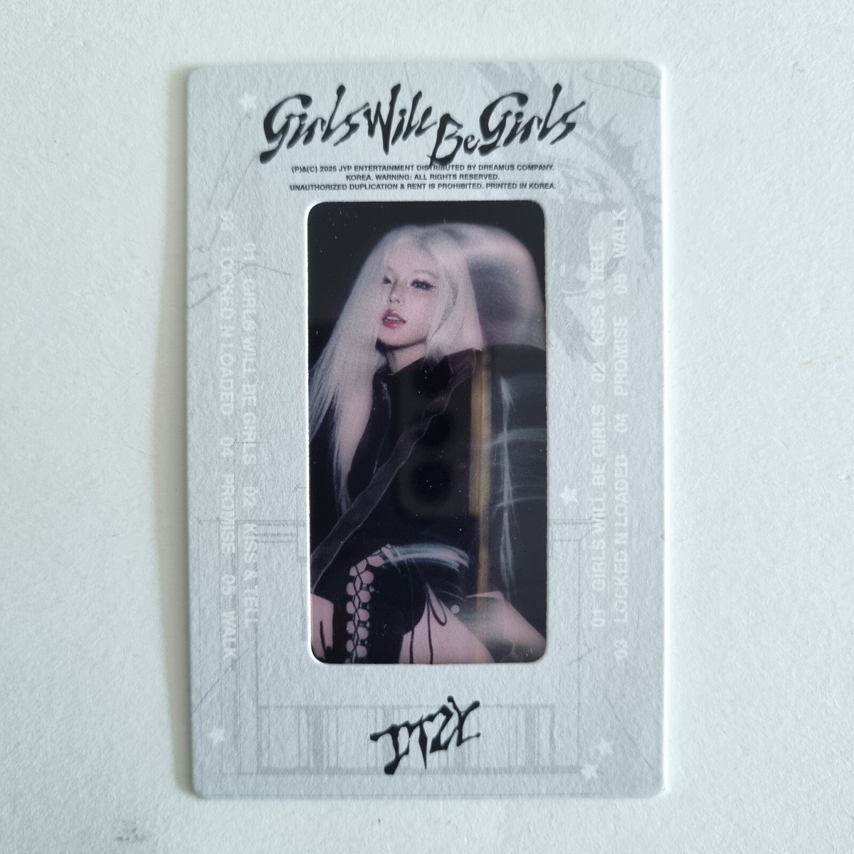 ITZY 10th Mini Album Girls Will Be Girls PHOTOBOOK FOLDER BOX