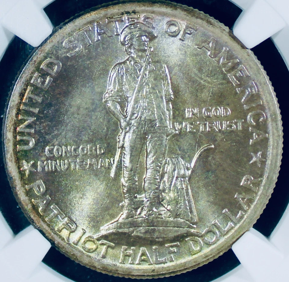 1925 Lexington Commemorative Half Dollar - NGC MS-66+ - 66 Plus Unique - Image 2 of 4