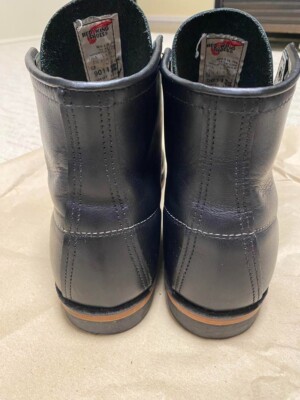 Red Wing Beckman 9014 Leather Boots Black USA 10.5 D Free