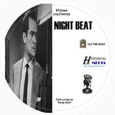 NIGHT BEAT - 90 Shows Old Time Radio In MP3 Format OTR 1 CD