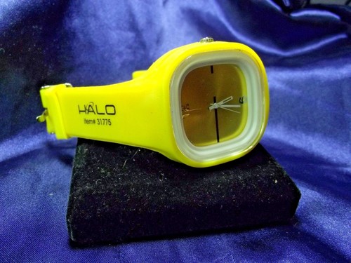 Orologio Donna Giallo con Stampa "Halo" su Cinturino B30 ZC - Foto 2 di 3