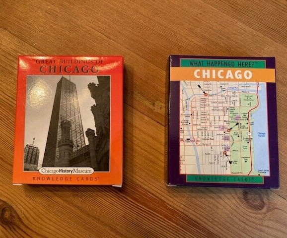 What Happened Here? Chicago & Great Buildings of Chicago - Brand New - 2 packs