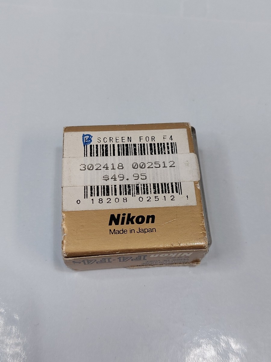 Nikon F4/F4S Focusing Screen Type B | eBay