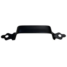 6" Universal Garage Gate Door Handle Black Powder Coat Finish