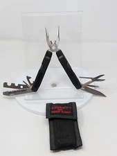 Vintage Coast Pro Pocket Pliers Multi Tool knife screwdriver w/ Pouch CLEAN