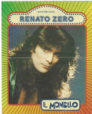 cartolina musicale vintage Renato Zero / Loredana Berté - 1979/80