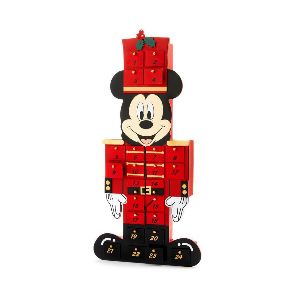Disney Topolino e Minnie Schiaccia Nocciole IN Legno Calendario Avvento Natale