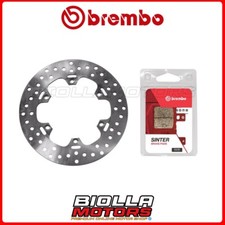 KIT PASTIGLIE + DISCO BREMBO APRILIA RS EXTREMA 125 1992 POSTERIORE [SP - Fisso]