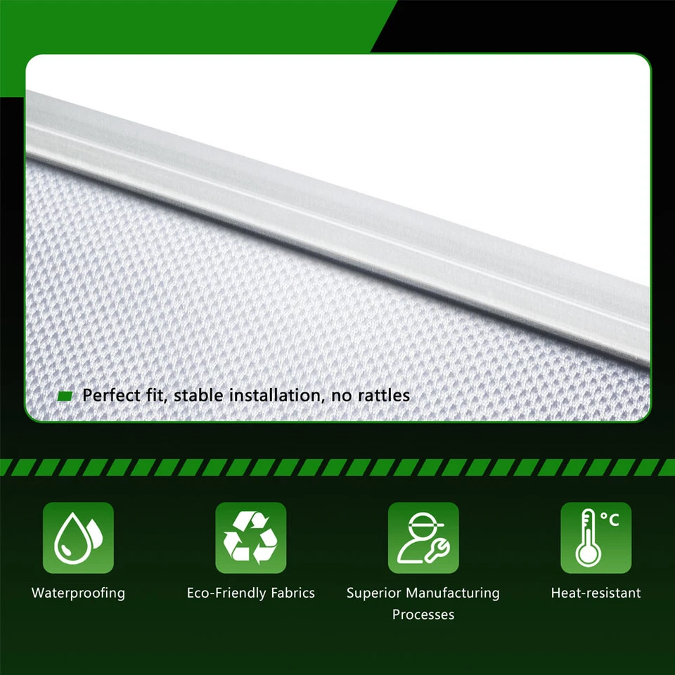 Cubierta de parasol de techo corredizo gris para Audi Q5 2010-2017/VW Tiguan 2010 2011 2012-2016 Foto 3 de 4