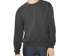 American Apparel TF478W Unisex French Terry Garment-Dyed Sweatshirt Faded Bl L