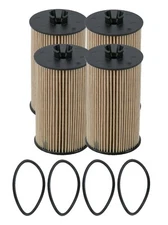 Wix Set of 4 Engine Motor Oil Filters For Buick Chevrolet GMC Pontiac Suzuki