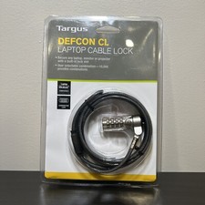 Targus Defcon CL Laptop Notebook Cable Security Combination Lock PA410U New