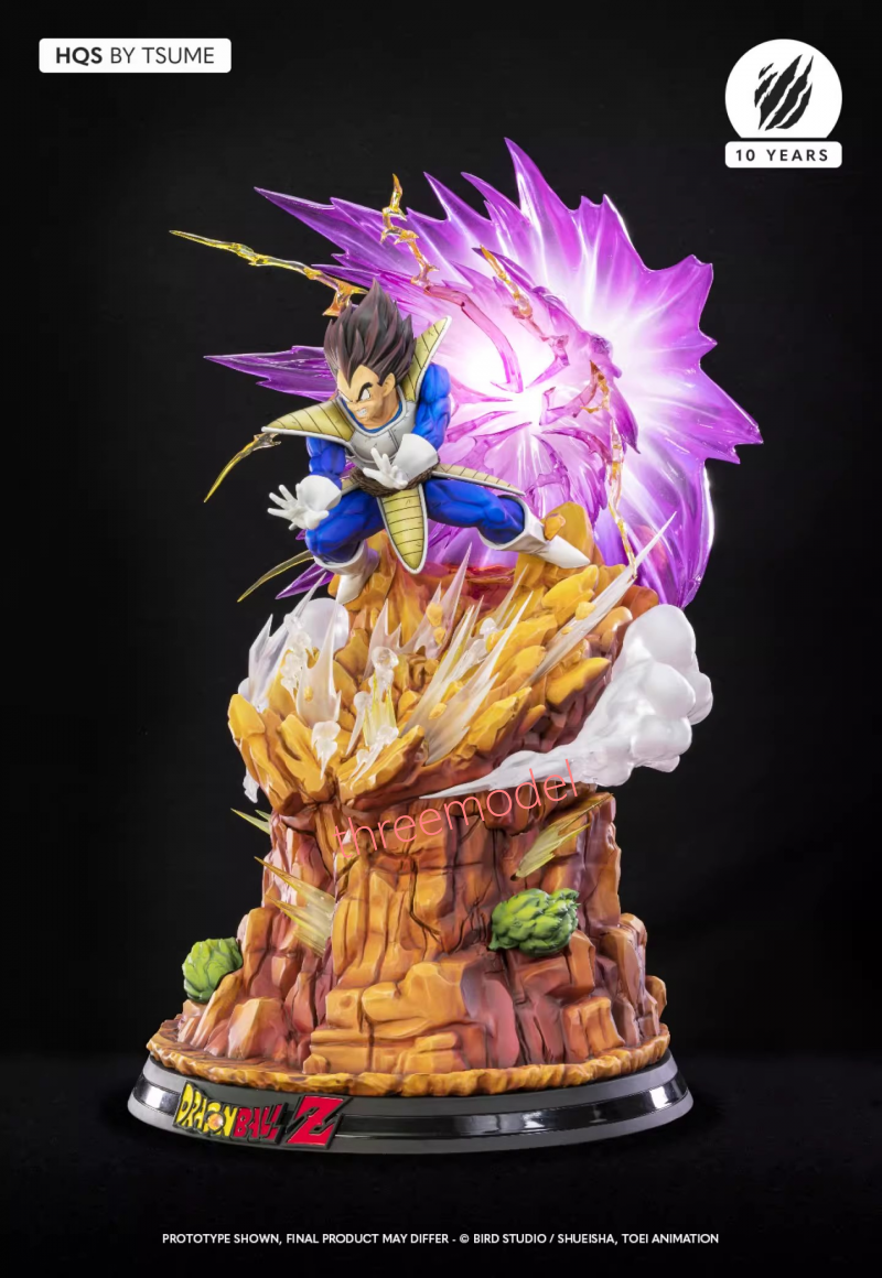 Tsume Art 1/6 HQS Dragon Ball Z Goku Kaio-Ken VS Vegeta Galick Gun