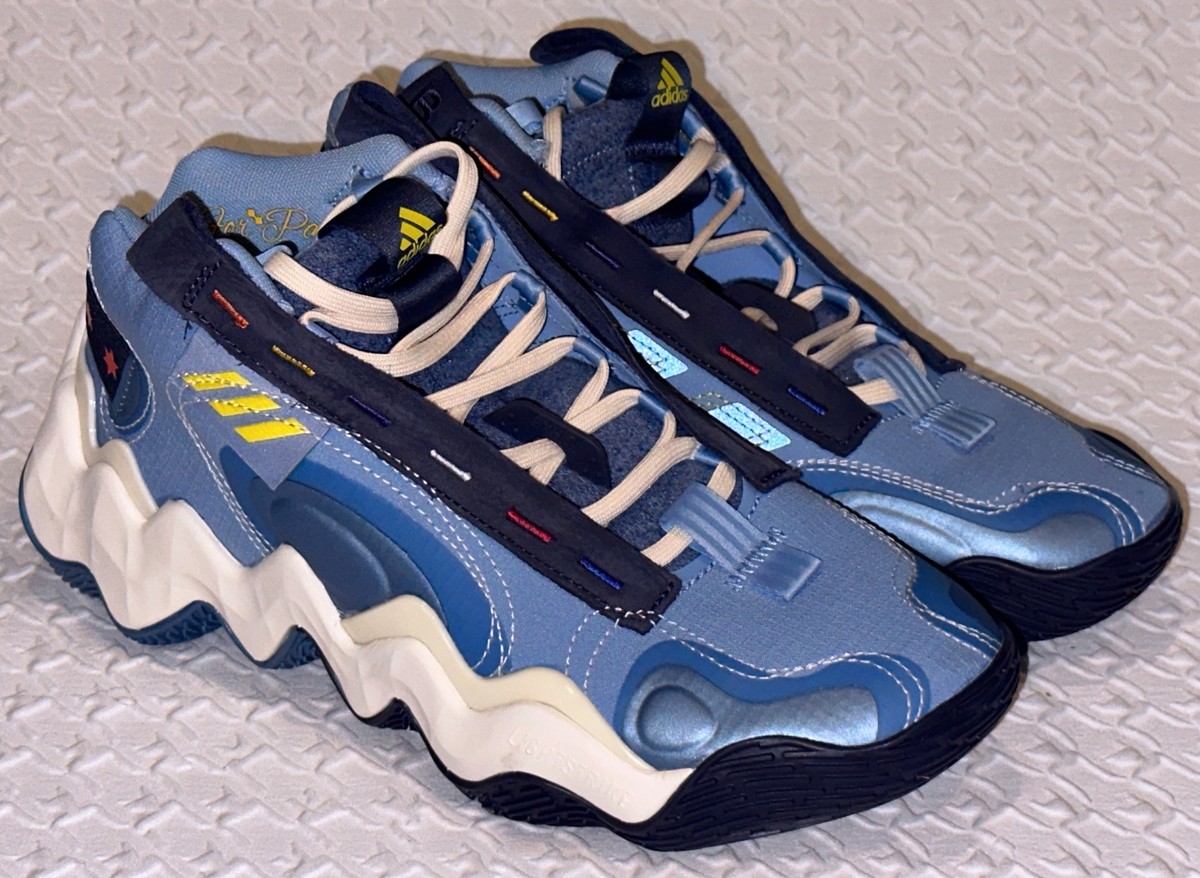ADIDAS Exhibit B Candace Parker Mid Blue Navy Blue