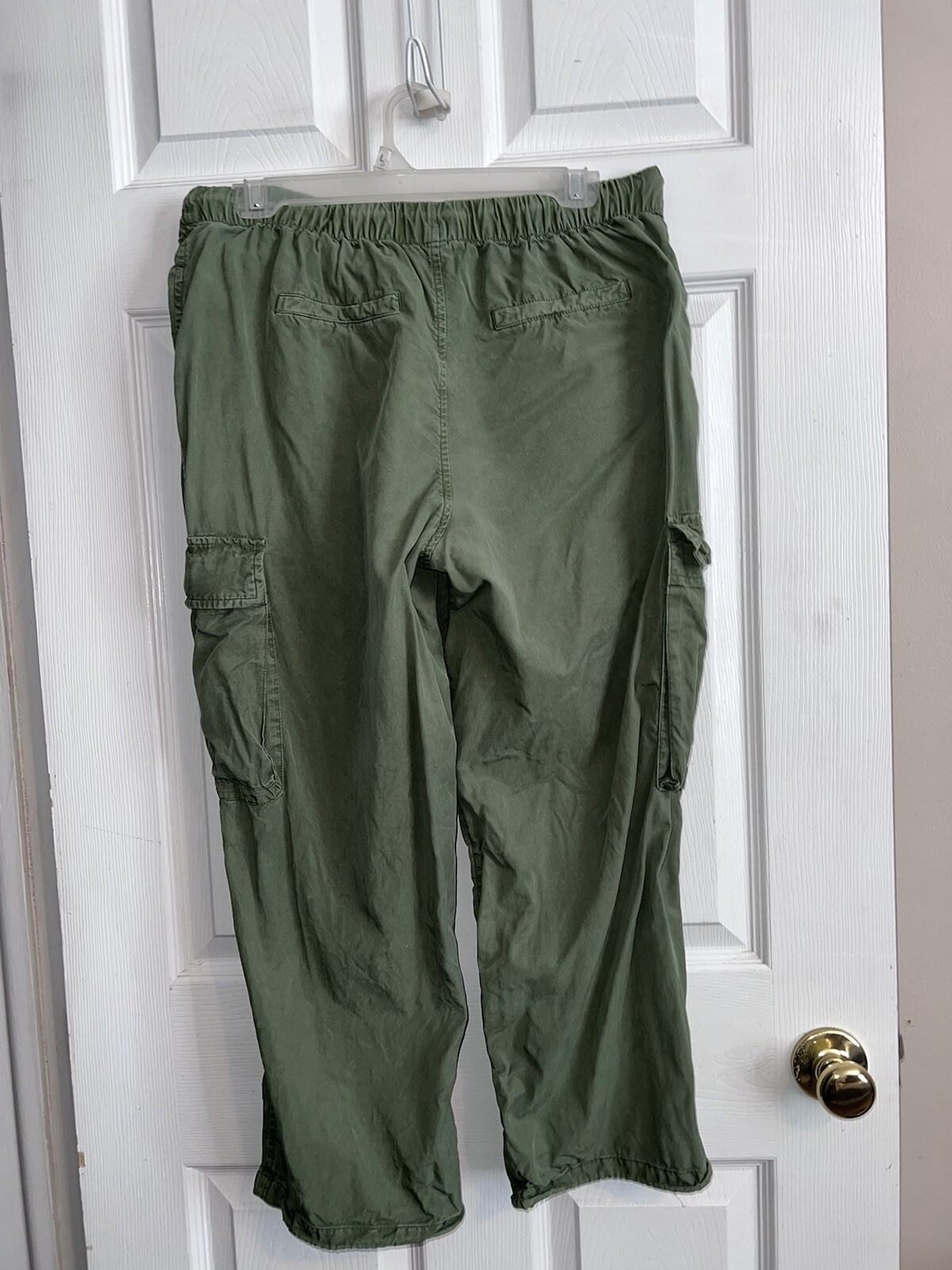 UNIVERSAL THREAD Green Lyocell Floral Patch Draws… - image 9