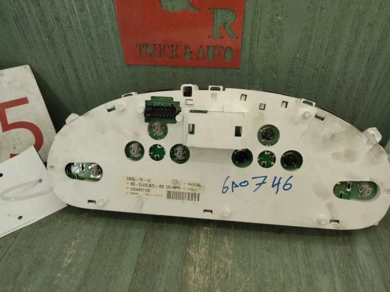 2006 2007 DODGE CARAVAN PAINEL DE INSTRUMENTOS MEDIDOR DE VELOCÍMETRO COM TACH 56044971AC  - Imagem 2 de 4