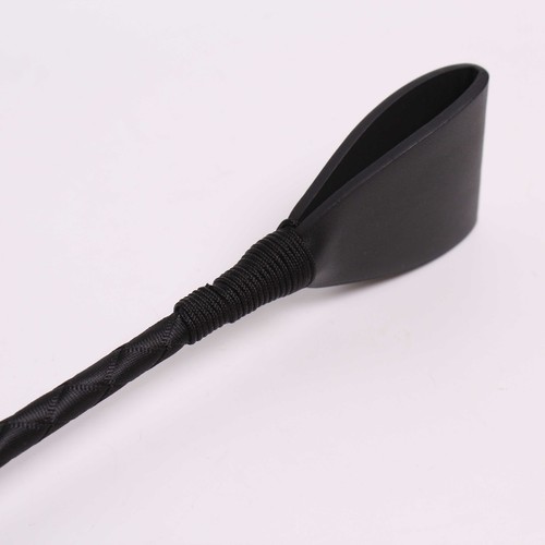 Short Riding Crop PU Leather Whip Flirt Flogger Slave BDSM Couple Games Roleplay - Picture 20 of 24