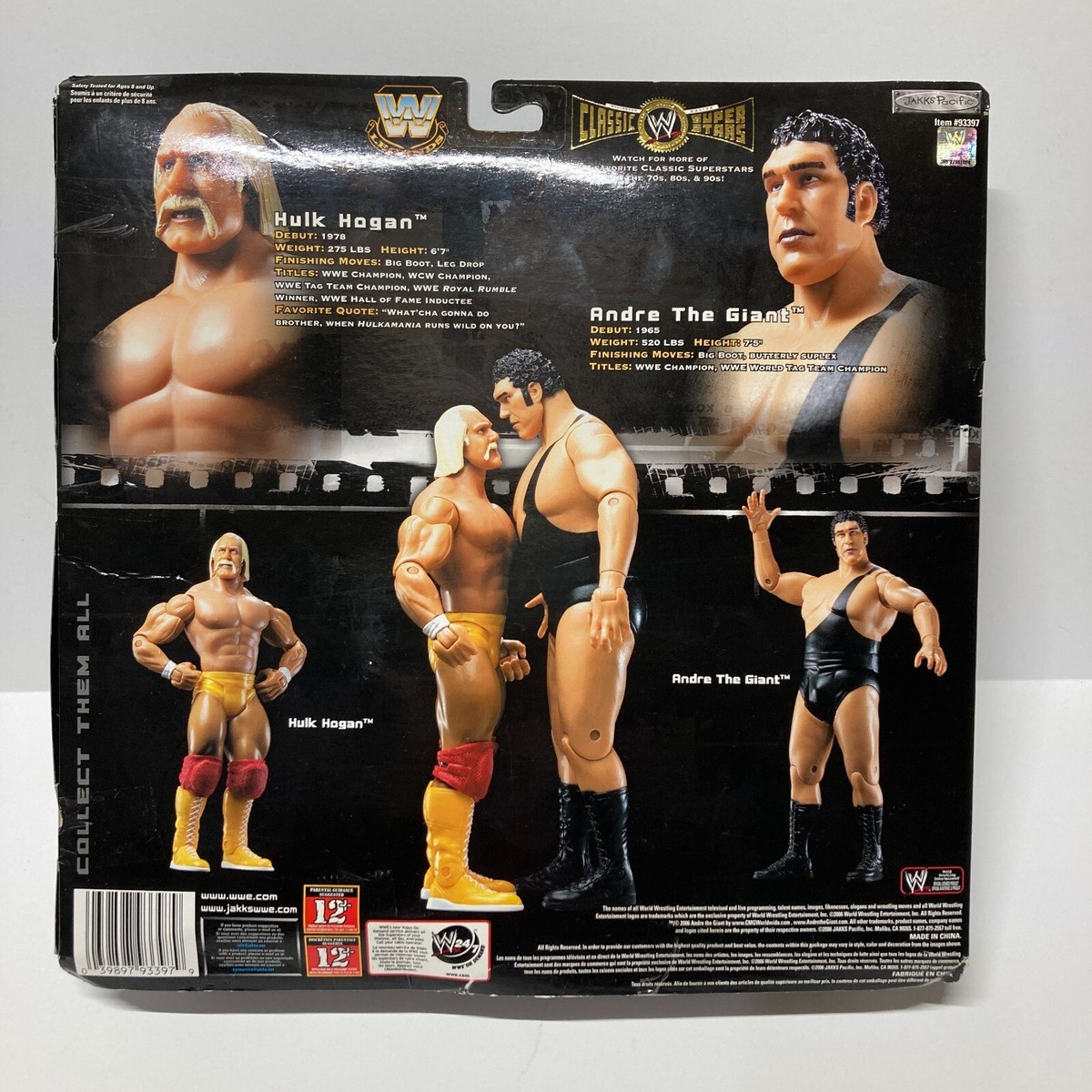 アンドレ・ザ・ジャイアント　WWEクラシックスーパースター アンドレ・ザ・ジャイアントWWEクラシックスーパースター
