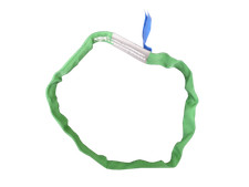 2 Tonne x 6 metre GREEN Round Sling To EN-1492-2 cargo lifting recovery strop