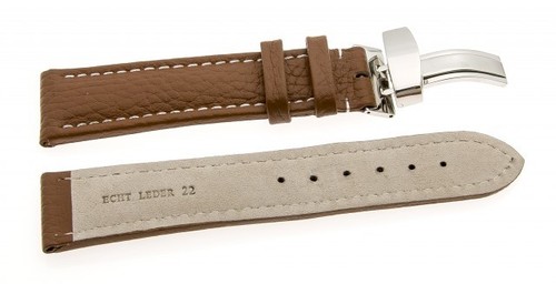 CTZ-22 caoutchouc noir Bracelet type Aqualand boucle de 22 mm