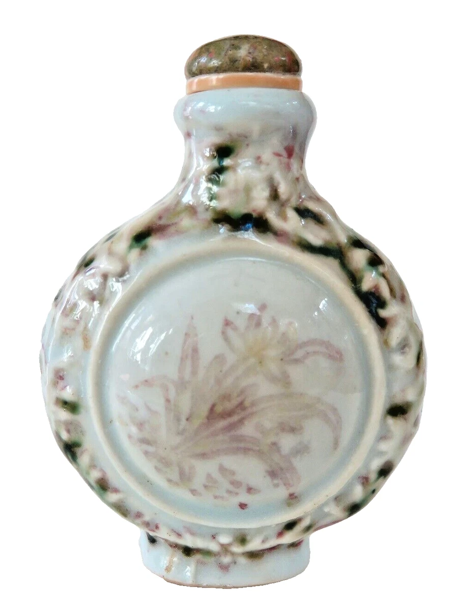 陶瓷古董原始1850-1899 年中国鼻烟壶| eBay