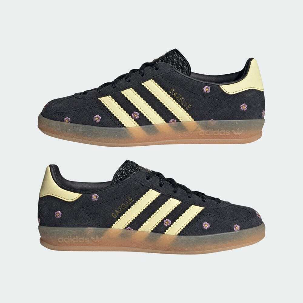IF4490 adidas Originals Gazelle Indoor Core Black Almost Yellow Silver (Women's) image 7