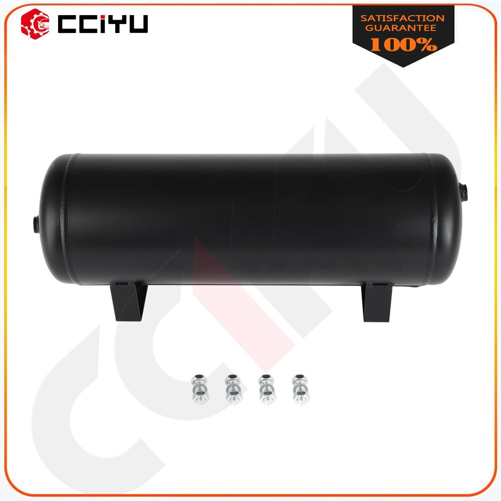 8 Gallon Air Tank 9 Port Steel For Air Suspension Horn Air Ride ...