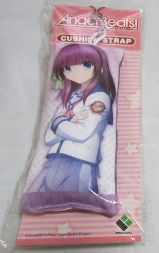 mini cushion strap accessory Angel Beats! anime Broccoli Nakamura Yuri - Picture 5 of 5