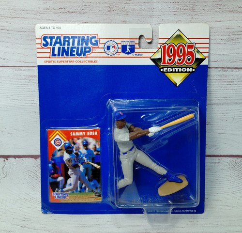 Starting Lineup 1995 MLB Baseball Sammy Sosa Chicago Cubs SLU Action Figure 1 - 第 1/24 張圖片