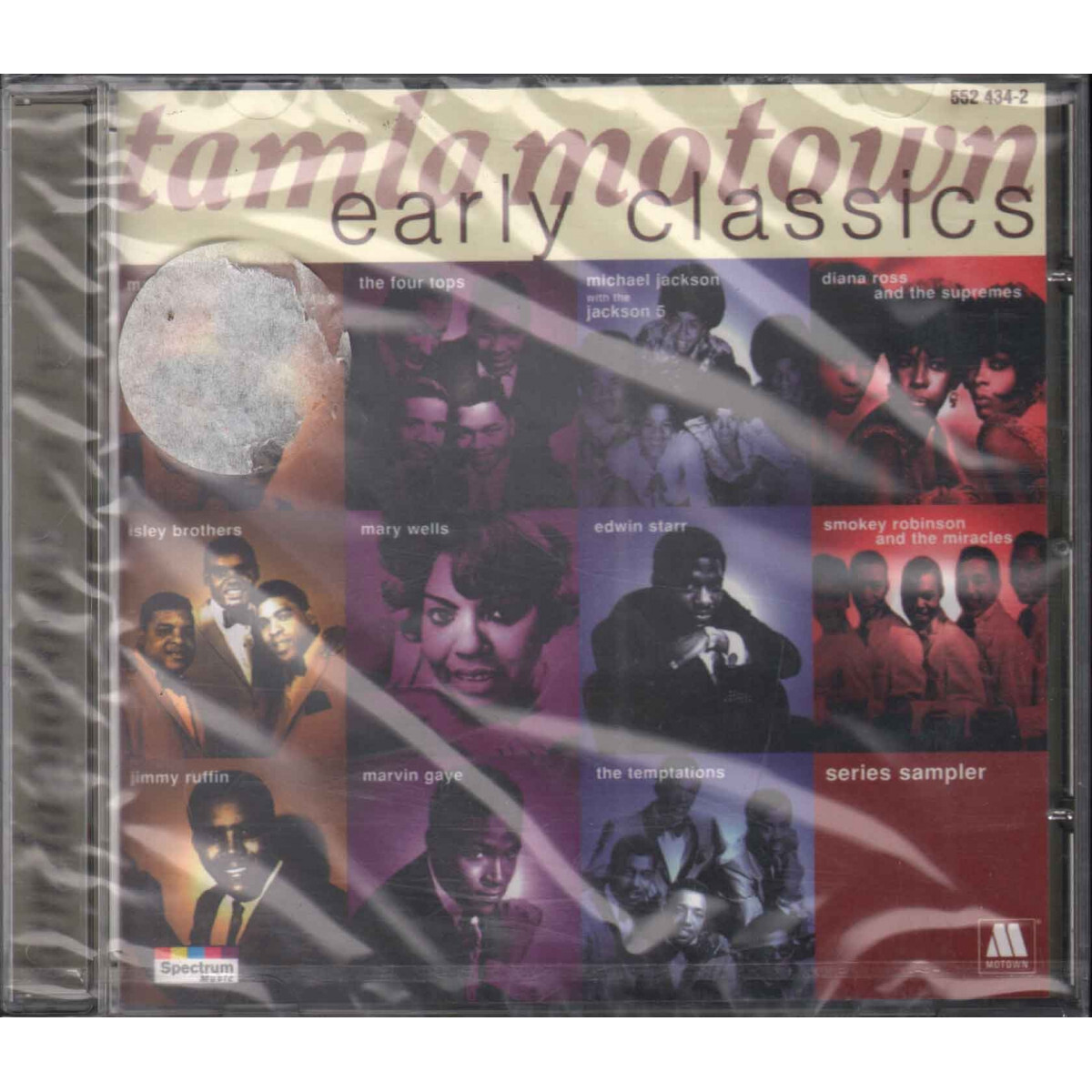 AA.VV. Tamla Motown Early Classics Spectrum 552 434-2 Sealed CD 0731455243420