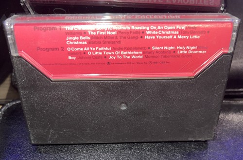 ALL TIME CHRISTMAS FAVORITES SONY MUSIC CASSETTE TAPE - Picture 3 of 4