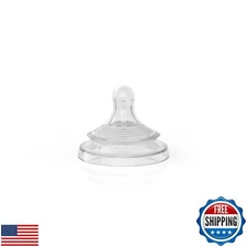 Ember Baby Bottle Nipple, Level 3, 2 Pack