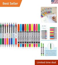 Bible Journaling Kit, 18 Pack - 10 Gel Highlighters 8 No Bleed Pens, Bible ...