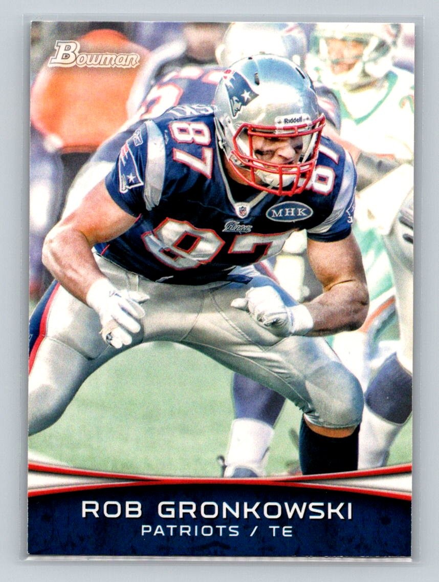 2012 Bowman #69 Rob Gronkowski