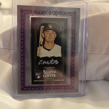 2024 Topps Allen And Ginter X - #MA-COM Coco Montes Mini Framed Rookie Auto /25